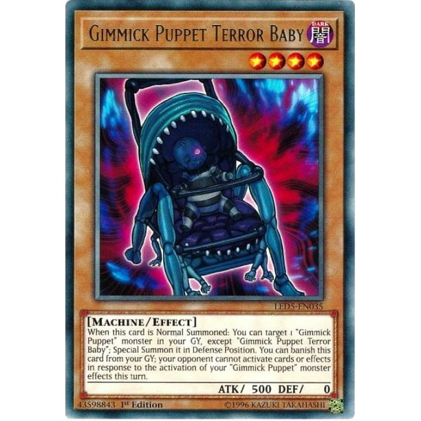 1st! YUGIOH!! ULTRA RARE gimmick-marionette lanciarsi BAMBOLA blhr-de053 NM